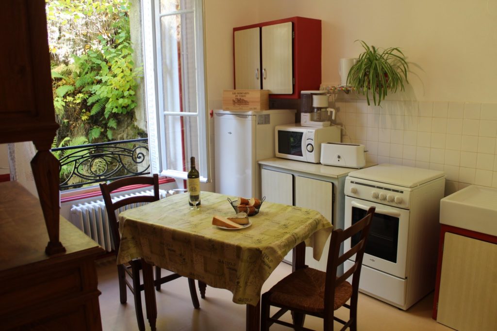 Cuisine de l'appartement Buron à la villa le bois joli